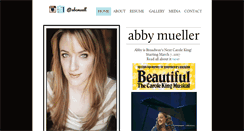 Desktop Screenshot of abbymueller.com